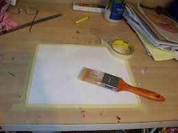 You can do it with masking tape and be ready to paint 15 minutes! How Do You Stretch Watercolor Paper Art Questions Answered