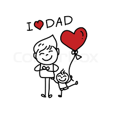 Printing out a free downloadable father's day card for the dad or dads in your life isn't the only way to save money on june 20. Happy Father S Day Hand Drawing Stock Vector Colourbox