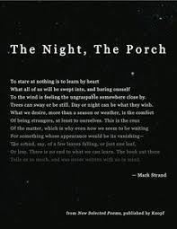Mark Strand on Pinterest | Strands, Poem and Poetry via Relatably.com