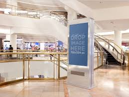 Placeit Mall Ad Mockup Poster Mockup Online Shop Design Screen Design