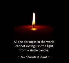 Pin By Krystle Anne On Anti Bullying Anti Abuse Single Candle Francis Of Assisi Light