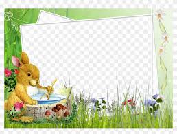 Mad libs can also be a really fun party activity! Kids Transparent Photo Frame With Green Cute Bunny Easter Bunny Photo Frame Clipart 271112 Pikpng