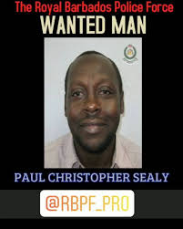 Wanted man!, He is Paul Christopher Sealy alias “Howley, or Stanstone”, 47  years, whose last known address is Sargeant Street, St John., Sealy is  wanted for questioning in connection with serious ...