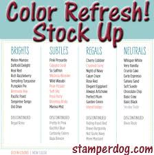 Zinnwaldite is a flesh tone. Color Refresh Starts Today Stampin Up Demo Ann M Clemmer Stamper Dog Card Ideas