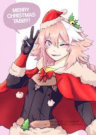Customize and personalise your desktop, mobile phone and tablet with these free wallpapers! Almafoxen Another Christmas Commission Astolfo From Fgo Facebook