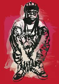 You think that your on your way life now let me explain the song from bruno mars' perspective::: Lil Wayne Pop Stylised Art Sketch Poster Drawing By Kim Wang