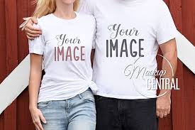 Download Couple S Matching Blank White Love T Shirt Mockup Jpg Shirt Today We Have A Huge Range Of Mock Up Products Available Commercial License Included Af