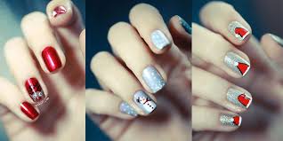 These christmas nails design seem to shout like this to everyone! Christmas Nails 14 Easy Festive Nail Art Designs For 2017