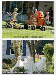 Diy christmas decorations outdoor skeleton. Skeletons On Tricycles Best Halloween Yard Decoration I Have Seen Halloween Outside Halloween Yard Displays Outdoor Halloween