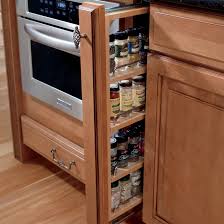 Create Functional Storage Space Behind Your Decorative Panels With This Base Fill Kitchen And Bath Remodeling Cabinet Organization Kitchen Cabinet Organization