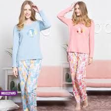 Good Look 8032221693 Bayan Interlok Uzun Kol Pijama Takimi Kompedan Da Kompedan Good Look Pijamatakimi Babydoll Vucutcorabi Ge Pijama Moda Cocuk Giyim