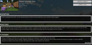 Get to the heart of the matter with chemistry resources for #minecraftedu! Minecraft Education Edition Mr M Lambert