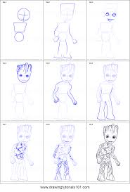 How To Draw Baby Groot Printable Drawing Sheet By Drawingtutorials101 Com Drawing Superheroes Cartoon Drawings Baby Groot Drawing Learn retro & city pop style anime drawing on ipad. cartoon drawings baby groot drawing
