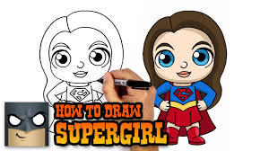 Let's learn how to draw supergirl cartoonfollow my drawing of supergirl step by step and i am sure you will be able to draw it too.this drawing of supergirl. How To Draw Supergirl Art Tutorial Youtube