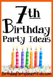 7th Birthday Party Ideas For A 7 Year Old Fun Ideas Party Games Activities Pa 7th Birthday Party Ideas Boy Birthday Party Themes Boys Birthday Party Games