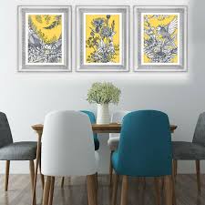 Discover gorgeous dining room fine art prints. Buy Set Of 3 Yellow Ochre Mustard Nature Wall Art Prints Home Living Room Decoration At Affordable Prices Free Shipping Real Reviews With Photos Joom