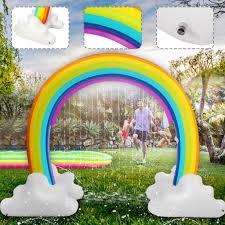 5 out of 5 stars with 1 ratings. Buy Kids Inflatable Water Sprinkler Rainbow Child Play Fun Garden Beach Outdoor Toy Summer Game At Affordable Prices Free Shipping Real Reviews With Photos Joom