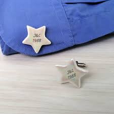 A thoughtful gift that's suitable for both dishwasher and microwave. Personalised Cufflinks 30th Wedding Anniversary Gift By Melissa Choroszewska Ceramics Notonthehighstreet Com