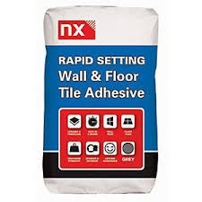 Norcros Rapid Setting Tile Adhesive Grey 20kg In 2020 Adhesive Tiles Wall Tile Adhesive Adhesive