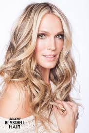 Beachy Bombshell Hair with Molly Sims + Her New Book!