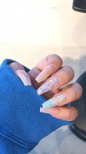 These short nail designs range from minimalist details to graphic shapes. Medium Length Acrylic Nails Nail Designs 2020 Nail And Manicure Trends