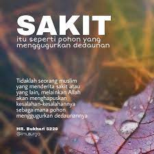 Karena ciri dosa adalah hati yg tak pernah tenang, serta takut diketahui orang lain. Ustazah Siti Nor Bahyah Mahamood Sakit Itu Penghapus Dosa Facebook