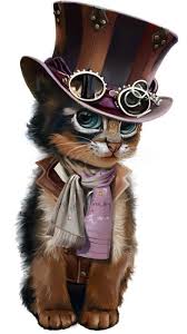 Panic At The Disco The Ballad Of Mona Lisa Meaning Narcissist Stole Cat Litter Box Steampunk Animals Steampunk Cat Anime Animals