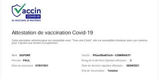 It was first identified in december 2019 in wuhan,. Attestation De Vaccination L Assurance Maladie Recommande De Plier La Version Papier