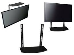 Maybe you would like to learn more about one of these? Glass Shelf Above Below Under Tv Wall Mount Bracket Component Cable Box Dvr Dvd Ebay