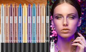 Amazon.com : Petansy Cream Eyeshadow Stick Set, 12 Colored Glitter Eyeliner  Pencil, Long Lasting Waterproof Pearlescent Eye Makeup Gift for Women :  Beauty & Personal Care