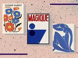 The boy band posters we loved as a teen have been replaced with chicer alternatives. Best Affordable Art Prints Under 100 Framed Abstract Line And Botanical Designs The Independent