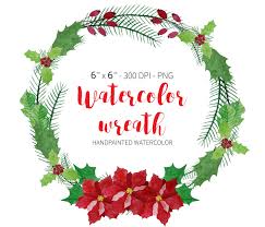 Image Result For Watercolor Christmas Wreath Wreath Clip Art Wreath Watercolor Christmas Watercolor