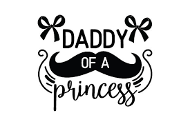 Download Daddy Of A Princess Svg Cut File By Creative Fabrica Crafts Creative Fabrica PSD Mockup Templates