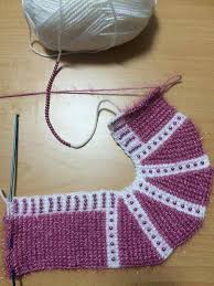 Oklava Isi Patik Yapimi Baby Knitting Patterns Patikler Tig Desenleri
