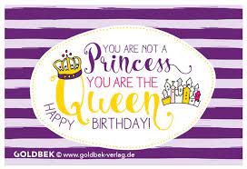 Geburtstagssprüche für shopping queen deutsch geburtstag. Postkarten Geburtstag You Are The Queen Happy Birthday Geburtstag Zitate Gluckwunsche Geburtstag Gluckwunsche
