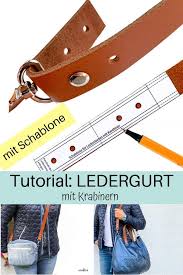 schultergurt aus lederriemen selber machen taschen nahen ledertasche selber machen tragetasche