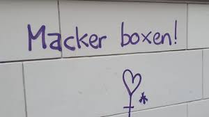Was bedeutet feminismus, was sind die ziele und was haben männer davon? Feministische Graffiti Im Stadtgebiet Du Bist Halle