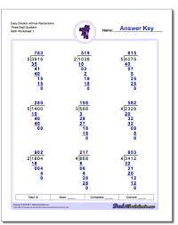 easy division worksheet without remainders three digit quotient long division worksheet long division worksheets division worksheets math division