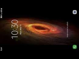 real black hole live wallpaper apps