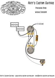 Wiring kit for fender precision bass. Wiring Harness Precision Bass Arty S Custom Guitars