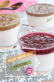 Blanc Manger Coco 3 Versions Aux Graines De Chia Happy Bio Blanc Manger Coco Blanc Manger Graines De Chia