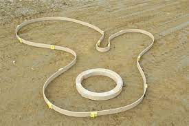 Find the right material for every job. Flexible Plastic Concrete Forms Masonry Sidewalks Pools 50 Roll W 20 Stakes Ebay Concrete Forms Concrete Curved Concrete