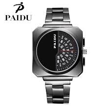 Paidu Mens Steel Band Quartz Watch Unique Personality Square Dial Classic Cool Boutique Watch Foreign Trade Wrist Watch Gold Watches From Deng6365 7 26 Dhgate Com It's one of the nicer. dhgate com