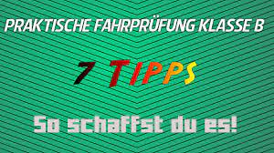 Die praktische prüfung ist für die meisten prüflinge das größte hindernis auf dem weg zum erlangen des führerscheins. Praktische Fahrprufung Klasse B 7 Tipps Damit Du Die Fahrprufung Bestehst Youtube