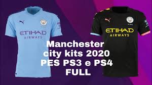 To download manchester city kits and logo for your dream league soccer team, just copy the url above the image, go to my club > customise team > edit kit > download and paste the url here. Manchester City Kits 2020 Pes Ps3 E Ps4 Full Youtube