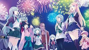 In A Different World With A Smartphone Anime Galaxy Anime Artwork Anime