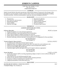 14 awesome quality assurance resume sample templates. Best Software Specialist Resume Example Livecareer