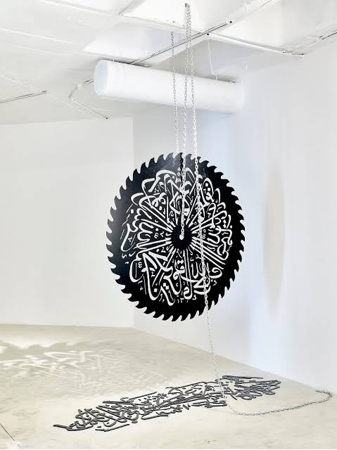 Work by Mounir Fatmi