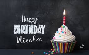 Buon Compleanno Nicola Biglietti Di Buon Compleanno Torte Di Buon Compleanno Testo Buon Compleanno
