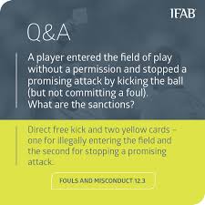 Tylenol and advil are both used for pain relief but is one more effective than the other or has less of a risk of si. The Ifab Questions Answers Enquiry From Our Follower A Player Entered The Field Of Play Without The Referee S Permission And Stopped A Promising Attack By Kicking The Ball